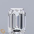 1.05 Carat Emerald Cut Lab-Created Diamond Hot on Sale