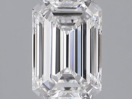 1.50 Carat Emerald Cut Lab-Created Diamond on Sale