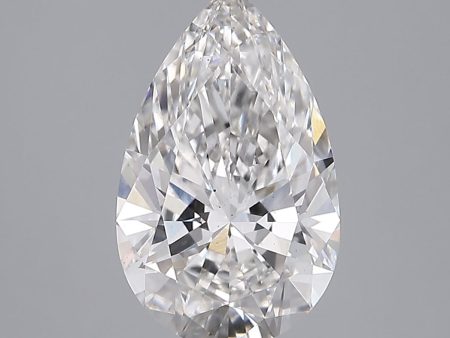 2.51 Carat Pear Cut Lab-Created Diamond Cheap