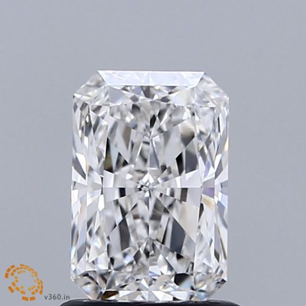 1.05 Carat Radiant Cut Lab-Created Diamond For Discount