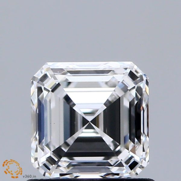 1.04 Carat Asscher Cut Lab-Created Diamond For Discount