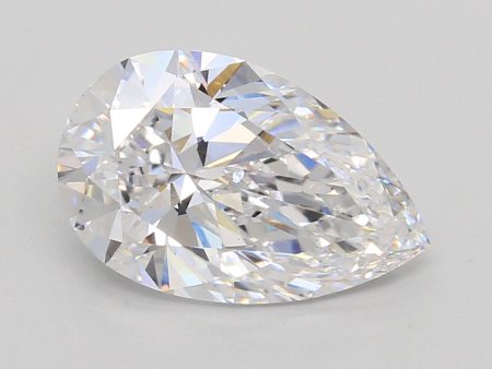 3.02 Carat Pear Cut Lab-Created Diamond Fashion