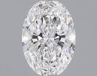 1.09 Carat Oval Cut Lab-Created Diamond Sale