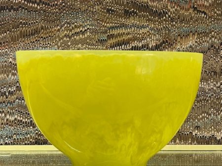 Lime Oval Vessel For Cheap