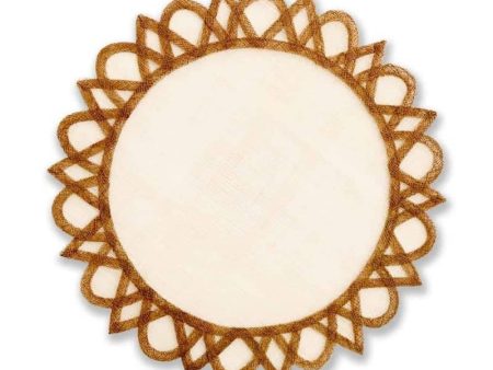 Brown Starburst Placemats Set of 4 Supply