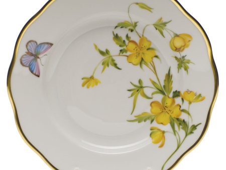 American Wildflowers Evening Primrose Salad Plate Hot on Sale