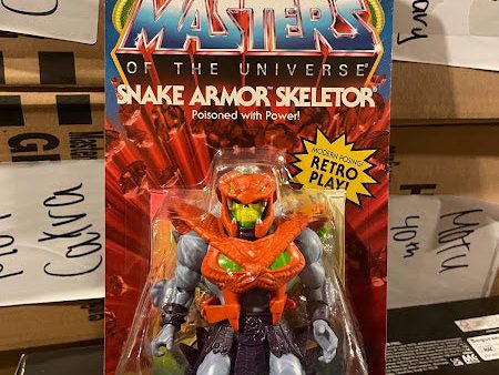 2023 MOTU Masters of the Universe Origins W12 SNAKE ARMOR SKELETOR Online Sale