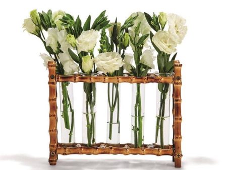 Natural Bamboo Vase Online now