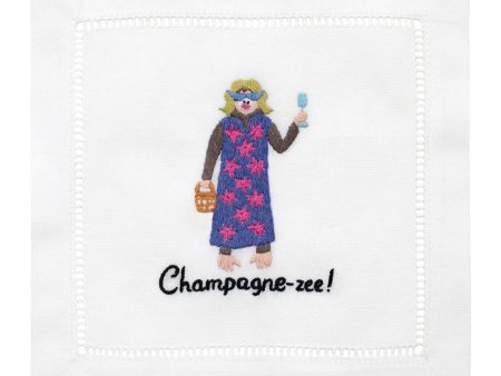 Champange-zee! Cocktail Napkins Hot on Sale