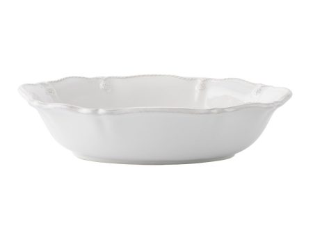 Berry & Thread Whitewash 10  Oval Serving Bowl Cheap