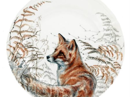 Sologne Fox Dessert Plate Fashion