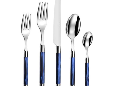 Conty Blue 5 Piece Place Setting Online Sale