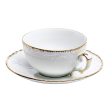 Simply Anna Gold Tea Cup & Saucer For Cheap