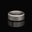 8mm Beveled Titanium Ring on Sale