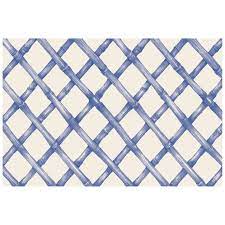 Blue Lattice Placemat Online