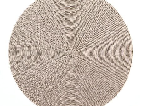 Braided Round Placemat- Ivory Dust Online Sale