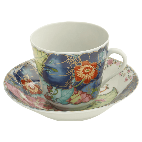 Tobacco Leaf Tea Cup & Saucer Hot on Sale