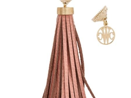 Baja Blush Leather Tassel Online