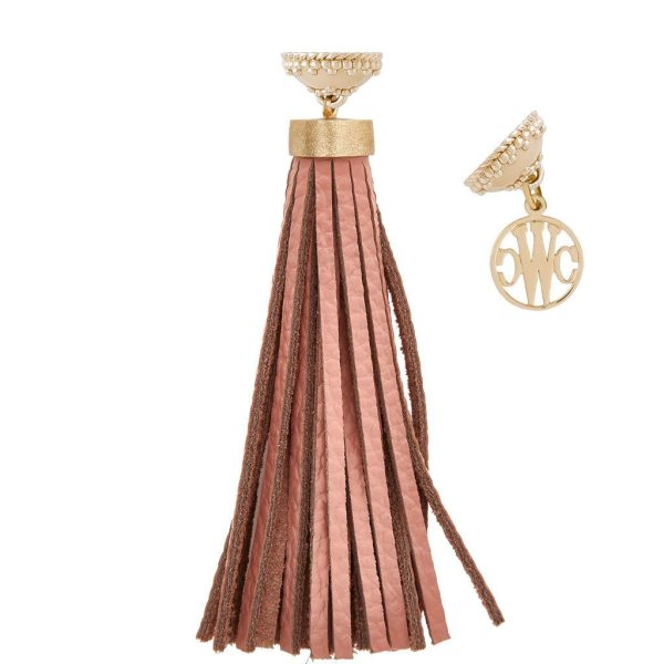 Baja Blush Leather Tassel Online