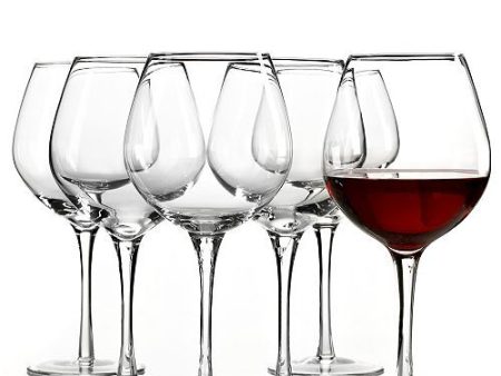 Tuscany Classics Red Wine Glasses, Set of 6 Online Sale