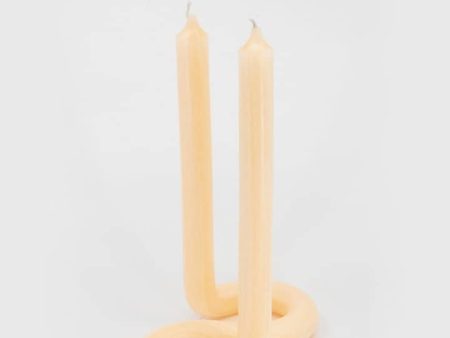 Twist Peach Candle Discount