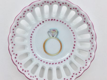 Engagement Ring Dish - Pink Discount