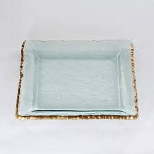 Edgey Gold Square Platter Supply