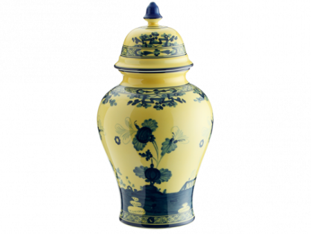 Oriente Italiano Small Potiche Vase-Citrino Supply