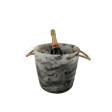 Black Swirl Ice Bucket Sale