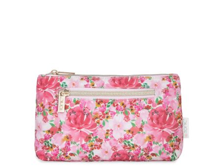 Small Cosmetic Bag Flourish Pink Sale