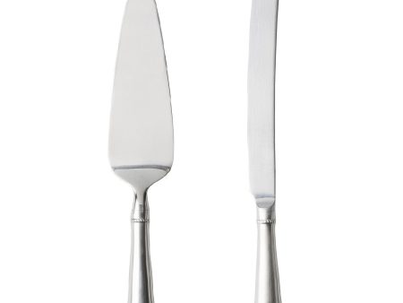 Berry & Thread Bright Satin Cake Knife Server Set For Cheap