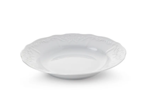 Simply Anna White Soup Bowl Online Hot Sale