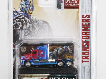 Jada Diecast Metal 1:64 Scale Transformers Movie Last Knight Optimus Prime Hot on Sale