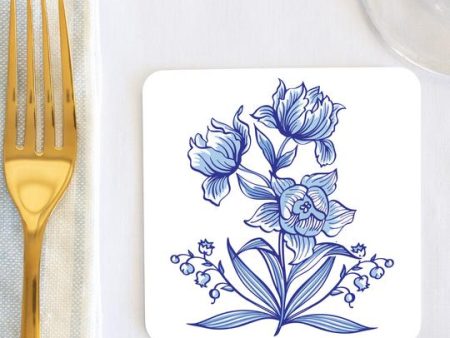 Delft Daffodil Coaster Set Supply