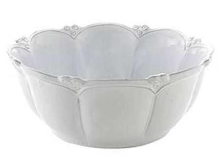 Bella Bianca Rosette Large Bowl Online now