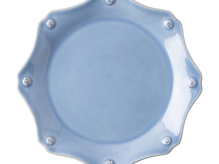 Berry & Thread Chambray Scalloped Salad Plate Hot on Sale