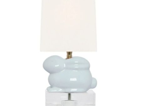 Bunny Lamp in Palladain Blue Hot on Sale