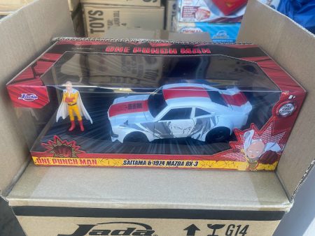 2022 Jada 1 24 Hollywood Rides ANIME ONE PUNCH MAN SAITAMA 74  MAZDA RX-3 Online Hot Sale