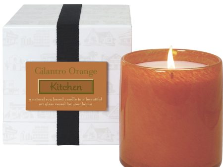 Cilantro Orange Kitchen Candle on Sale