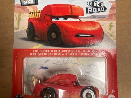 2023 Disney Cars On the Road CAVE LIGHTNING MCQUEEN Online now