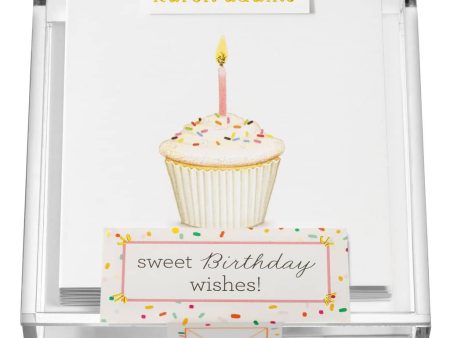 Sweet Birthday Wishes Gift Enclosures in Acrylic Box Cheap