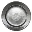 Stoneware Pewter Dinner Plate Hot on Sale