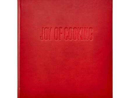 Red Leather Joy of Cooking Book Hot on Sale