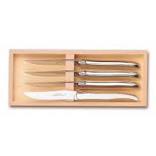 Berlingot Stainless Steel Steak Knives-Set of Four Discount