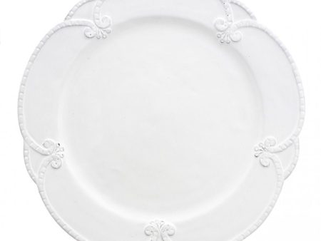 Bella Bianca Rosette Dinner Plate Online Sale