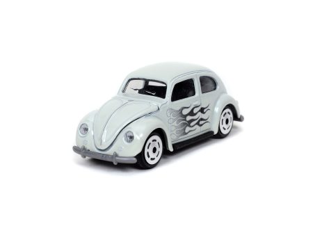 Jada Diecast Cars 1 64 PUNCH BUGGY SLUG BUG White Bug Discount