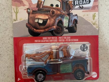 Disney Cars DXV29 CD- 2023 ON THE ROAD ROAD TRIP MATER Hot on Sale