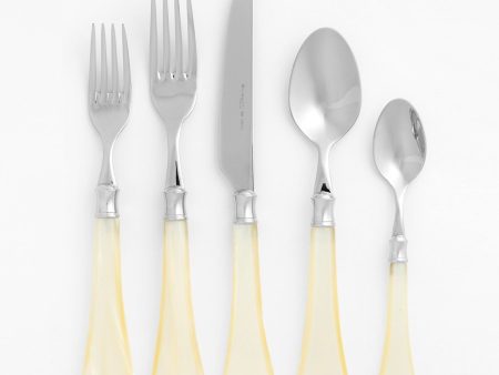 Verona Ivory Flatware Placesetting Hot on Sale