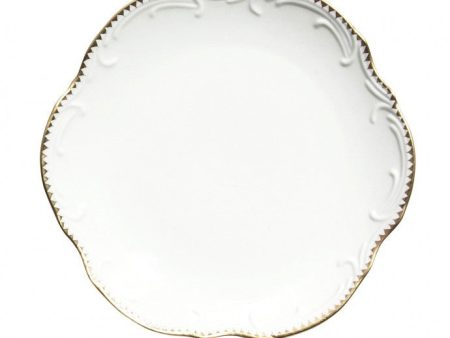 Simply Anna Gold Bread and Butter Plate Online now