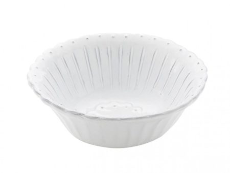 Bella Bianca Beaded Cereal Bowl Online now